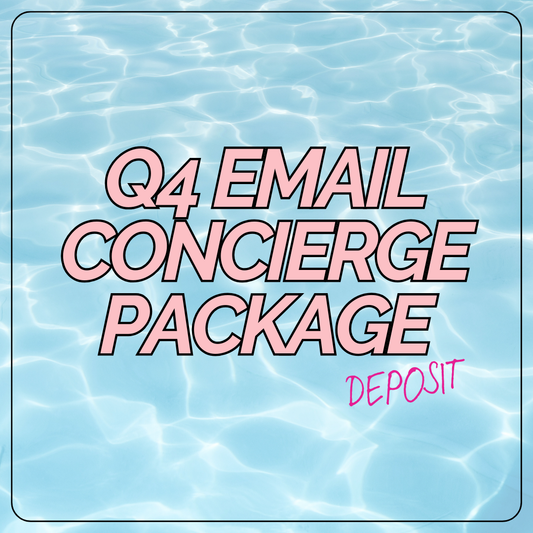 DEPOSIT: Email Concierge Package