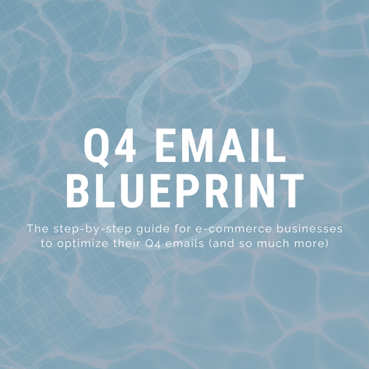 2024 Q4 Email Blueprint **bonus module included**